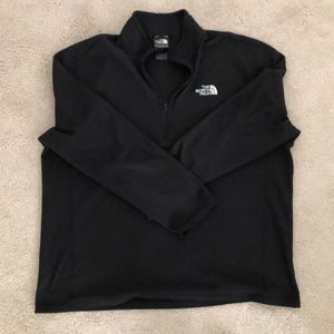 North face quarter zip fleece